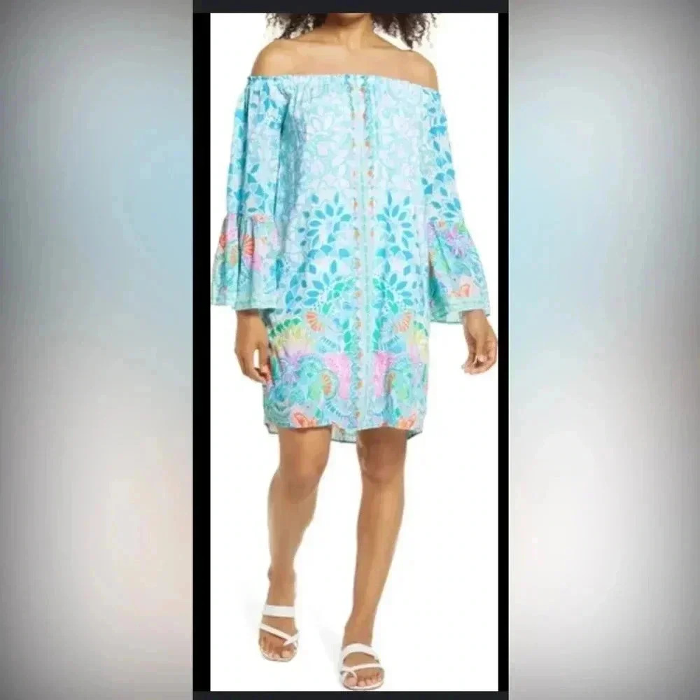 Lilly Pulitzer Nevie off the shoulder dress
